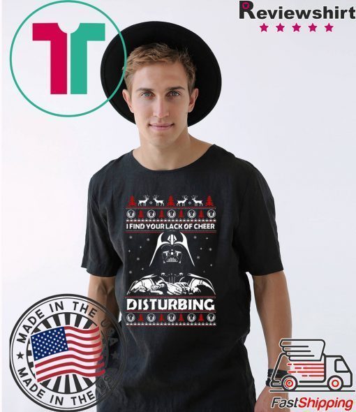 I find your lack of cheer disturbing Christmas T-Shirt