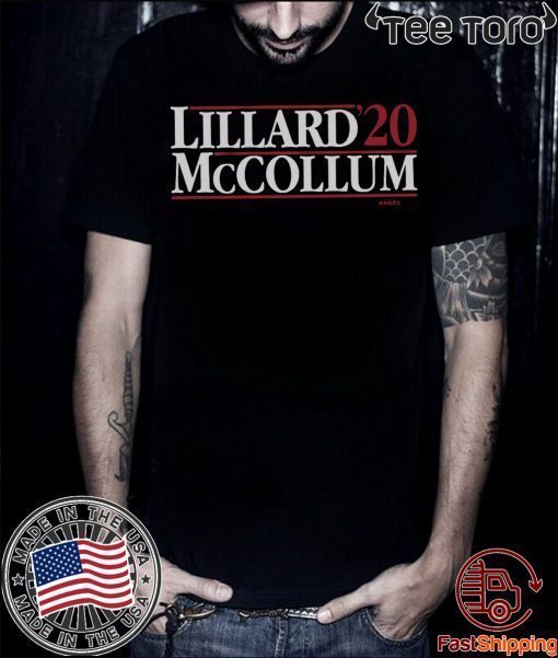 Lillard-McCollum 2020 Shirt - NBPA Officially Licensed Classic Tee