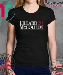 Lillard-McCollum 2020 Tee Shirt