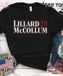 Offcial Lillard Mccollum 2020 T-Shirt
