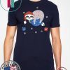 Little Brother Santa Sloth Lazy Family Christmas Shirt Funny Gift