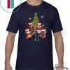 MERRY CHRISTMAS THE SLOTHS BAND PLAY GUITAR T-Shirt