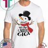 SNOWMAN BLESSED TO BE CALLED GIGI CHRISTMAS GIFT T-SHIRT