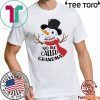 SNOWMAN BLESSED TO BE CALLED GRANDMA CHRISTMAS GIFT T-SHIRT