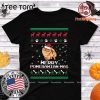 Merry Pomeranian Mas Christmas Tee Shirt
