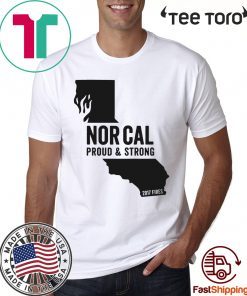 Nor Cal Proud & Strong California wildfires Classic T-Shirt
