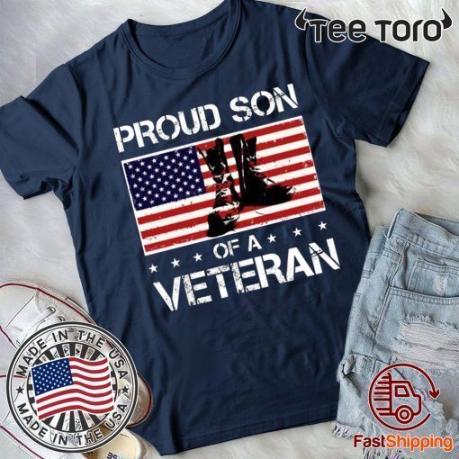 Proud Son of a Veteran T Shirt