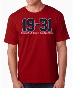 Dave Martinez Shirt - 19-31 Washington, MLBPA Licensed