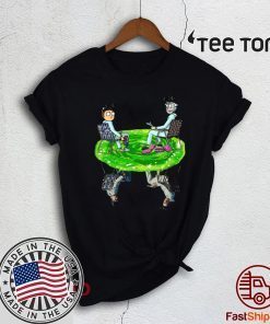 Rick and Morty reflection Breaking Bad Tee Shirt