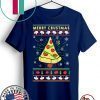 Merry Crustmas Pizza Christmas For Tee Shirt