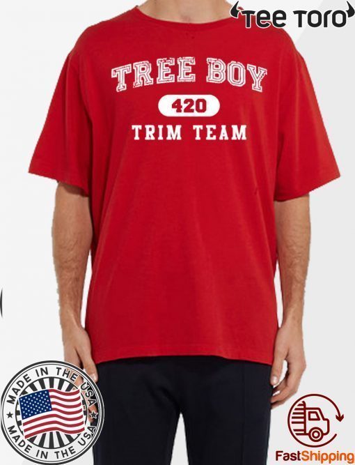 Team trees hoodie TREE BOY CLOTHING BRAND TRIM TEAM CLASSIC T-SHIRT