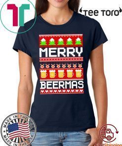 Merry Beermas Christmas Unisex T-Shirt