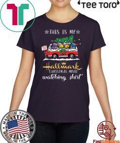This Is My Hallmark Christmas Movie Watching Shirt Grateful Dead Bears On Van