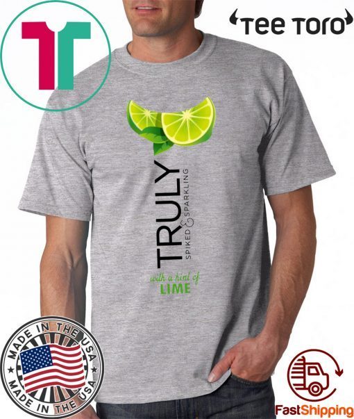 Truly Hard Seltzer Lime Halloween costume T-Shirt