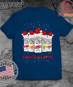 White Claw Santa Claws Hard Seltzer Christmas Shirt - Offcial Tee