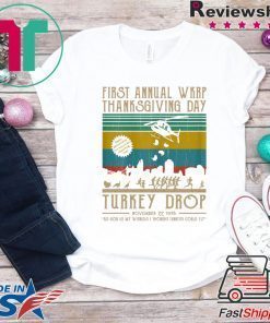 Wkrp-Turkey-Drop Thanksgiving Funny Gift T-Shirt