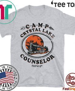 Camp crystal lake counselor Shirt - Offcial Tee