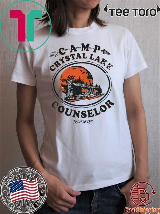 Camp crystal lake counselor Shirt - Offcial Tee
