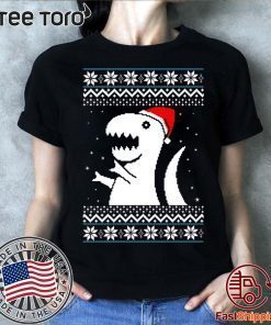 Trex Santa Dino Christmas Offcial T-Shirt