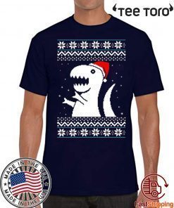 Trex Santa Dino Christmas Offcial T-Shirt