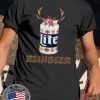 Can Miller Lite Reinbeer Funny Christmas Classic T-Shirt