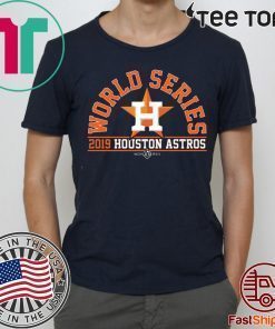 Astros Cap with 2019 World Series Patch Offcial T-Shirt