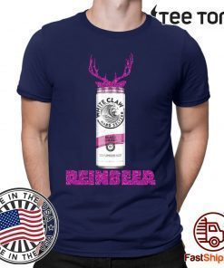 White Claw Black Cherry Sparkling Reinbeer Christmas Shirts