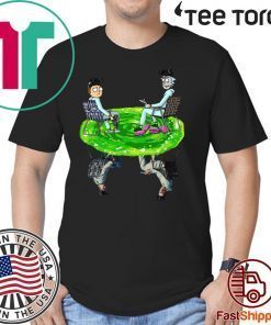 Rick and Morty reflection Breaking Bad Tee Shirt