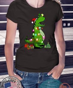 T-rex Christmas tree Classic T-Shirt