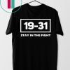 19-31 Stay in Fight Washington Baseball Series National Washington Tee Shirt