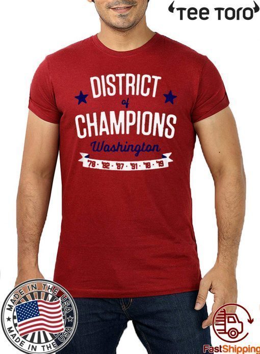 DISTRICT OF CHAMPIONS 2020 T-SHIRT