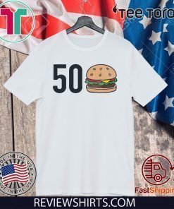 Offcial 50 Burger T-Shirt