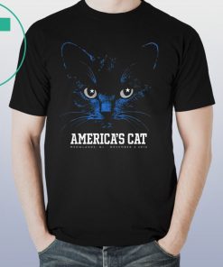 Dallas Football Black Cat TShirt America’s Cat