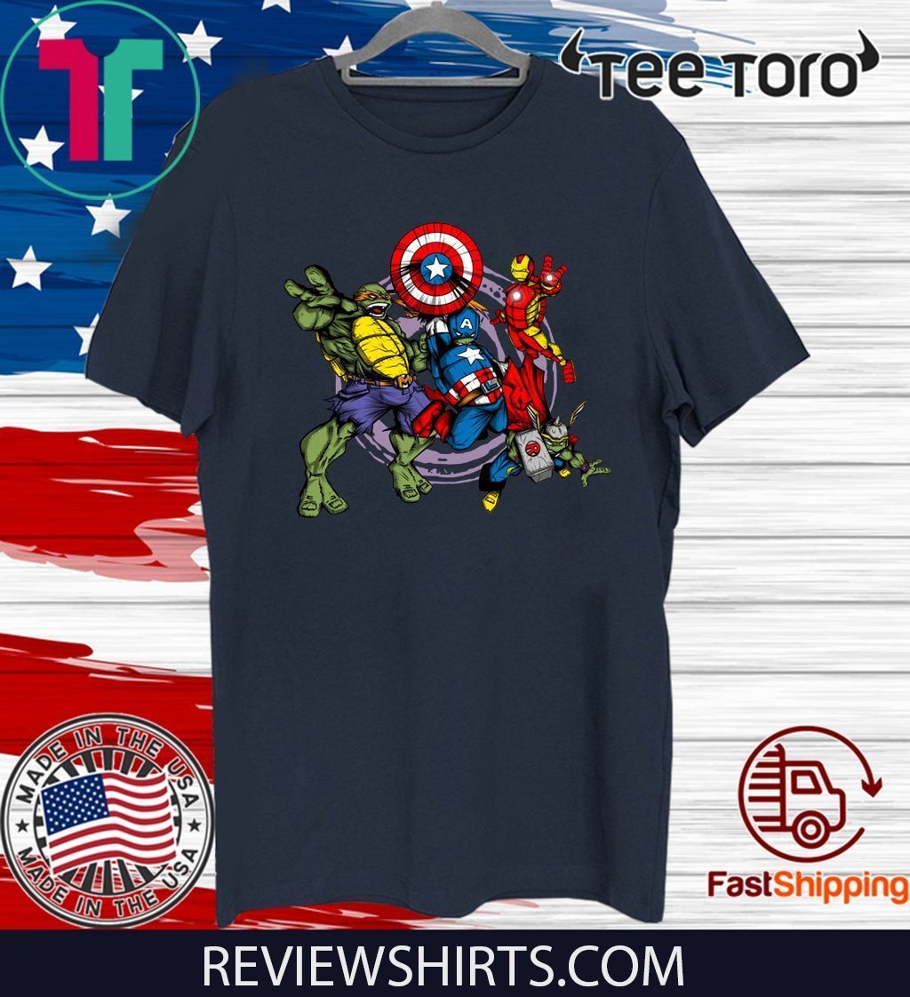 Avenging Turtles Teenage Mutant Ninja Turtles T-Shirt