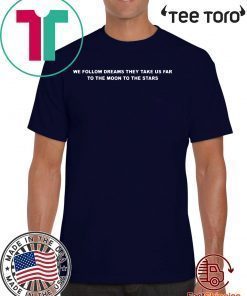 To the moon Yours Truly t-shirts