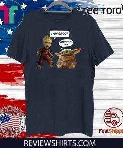 Baby Groot and Baby Yoda Tee Shirt