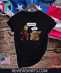 Baby Groot and Baby Yoda Tee Shirt