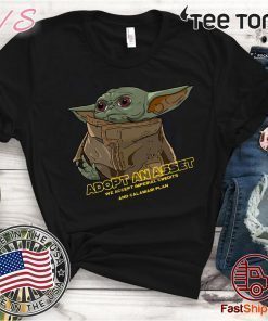 Baby Yoda Adopt An Asset Unisex T-Shirt