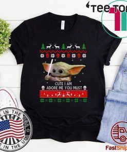 Baby Yoda Christmas Offcial T-Shirt