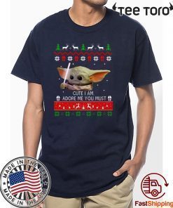 Baby Yoda Christmas Offcial T-Shirt