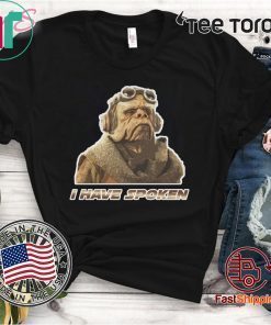 Baby Yoda Mandalorian I have spoken tee shirt