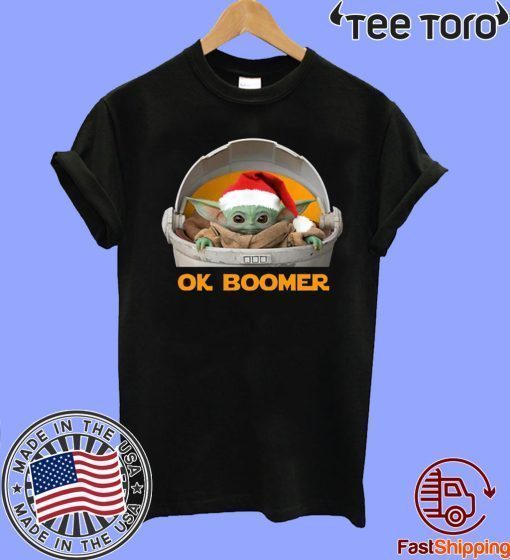 Baby Yoda OK Boomer Christmas 2020 T-Shirt