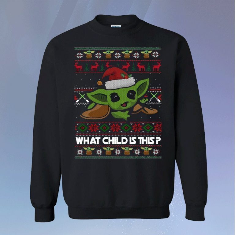 kids baby yoda sweater