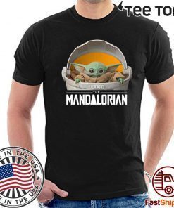 Baby Yoda The Mandalorian The Child Floating Shirt - Limited Edition