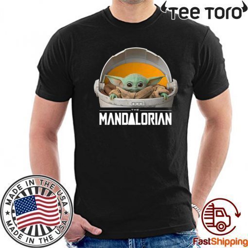 Baby Yoda The Mandalorian The Child Floating Shirt - Limited Edition