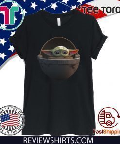 Baby Yoda The Mandalorian The Child Floating Tee Shirt