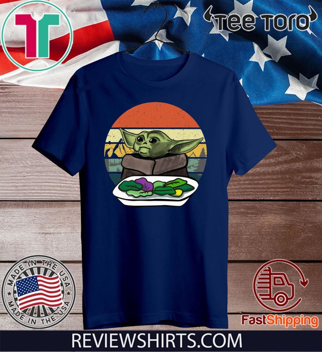 Baby Yoda Yelling At The Table Tee Shirt