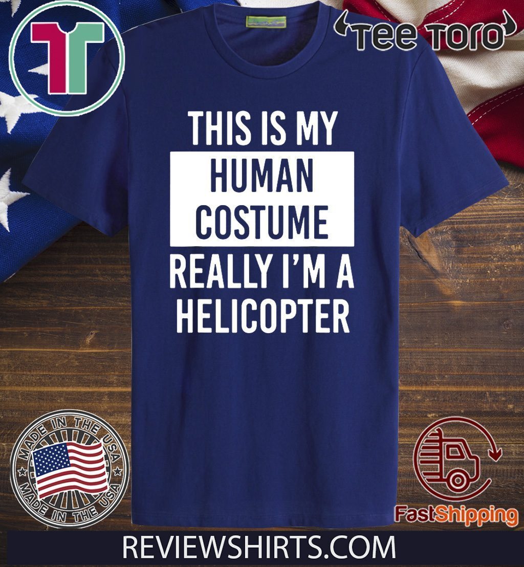 Beautiful Really I'm Helicopter Funny Xmas Tee Shirt