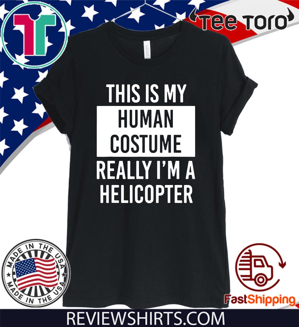 Beautiful Really I'm Helicopter Funny Xmas Tee Shirt