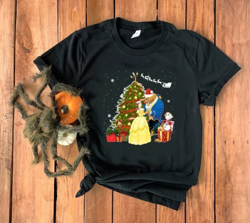 Beauty And The Beast Christmas Lovely Offcial T-Shirt